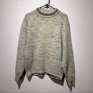 Arrow Cum Laude 1960s Vintage Mens 65% Wool Blend Sweater L Large